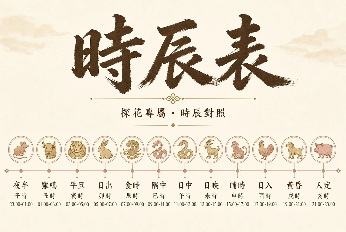 时辰表栏目图